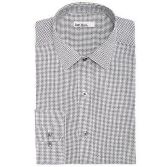green emerald velvet dress Bar Iii Men's Slim Fit Watercolor Floral Dress Shirt White Yellow Green main image 1